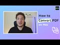 How to Convert PDF on Mac | UPDF