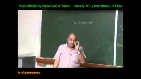 Lecture by Dr  H C Verma on Wave Motion in Hindi Part 2 4