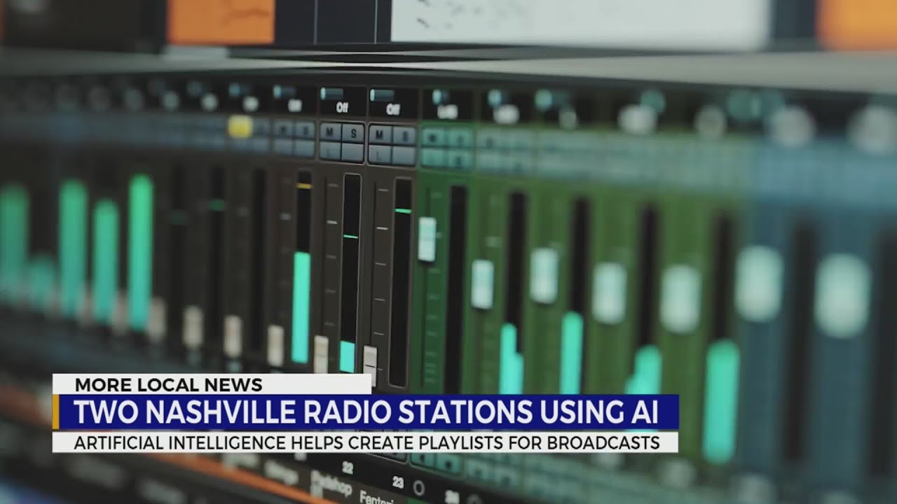2 Nashville radio stations using AI - YouTube