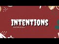 Intentions - Justin Bieber.ft.quavo ||lyrics