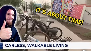 A look at America's first car-free city | American Reacts