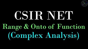 CSIR NET MATHEMATICS| How to solve the problem of Complex Analysis by Counter Examples?(June2018)