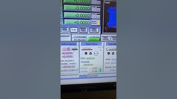 Время выполнения УП в Mach3