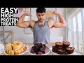 EASY High Protein Baked Treats | BROWNIES, BLONDIES & MUFFINS