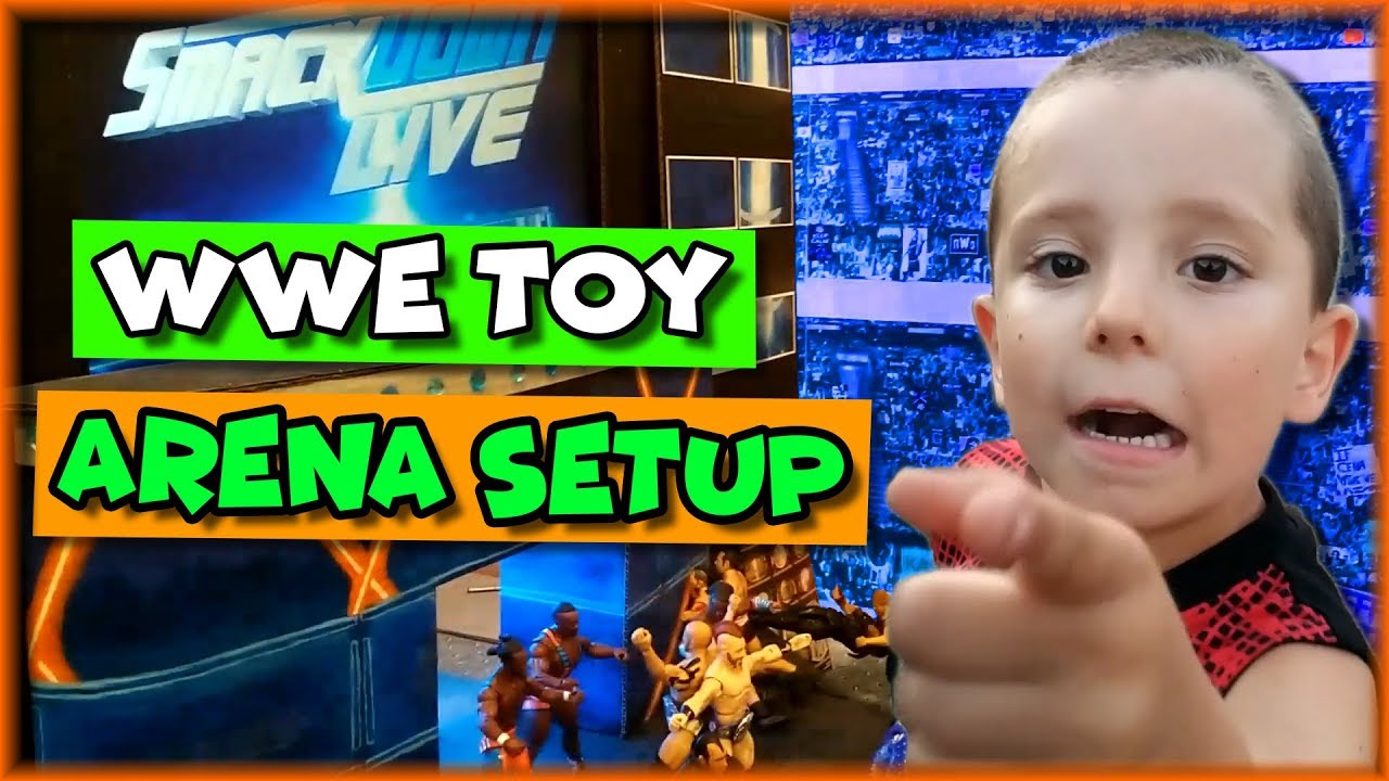 WWE Toy Arena Setup YouTube