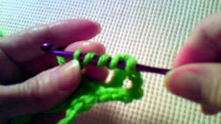 How to Crochet - Front Post Double Treble Crochet