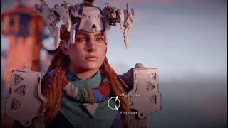 Horizon Zero Dawn: Complete Edition Aloy has a talk with Adren