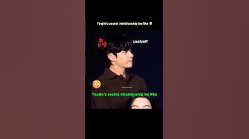 Taejin: Taejin’s secret relationship be like 😏 #taejin #bts #shorts #jin #taehyung #btsshorts