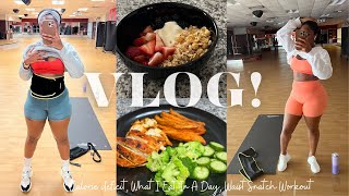VLOG! Calorie Deficit + Waist Snatching Workout + What I Eat In A Day + More | Chev B.