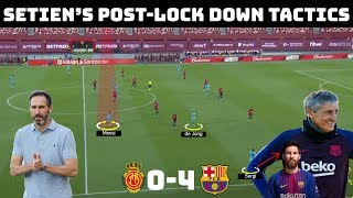 Tactical Analysis: Barcelona 4-0 Real Mallorca | Seiten's Post LockDown Tactics |