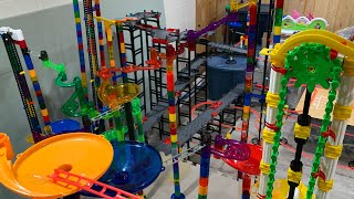 ULTIMATE Marble Run Race With 8 Elevators!!! screenshot 2
