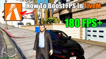 FiveM (GTA V)-How To Boost FPS In FiveM | FiveM Best Settings | Increase FPS & Fix Shuttering Guide