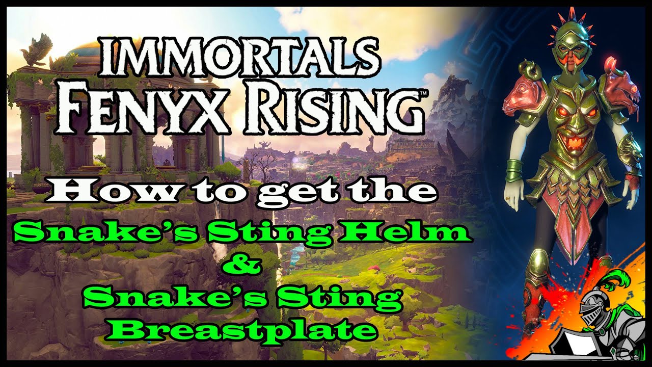 How to get the "Snake's Sting" Chimera Armor Set I Immortals - Fenyx Rising