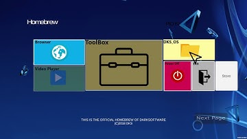 Dark Software Homebrew for PS4 (5.05 Jailbreak)