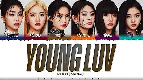 STAYC () - YOUNG LUV' Lyrics [Color Coded_Han_Rom_...