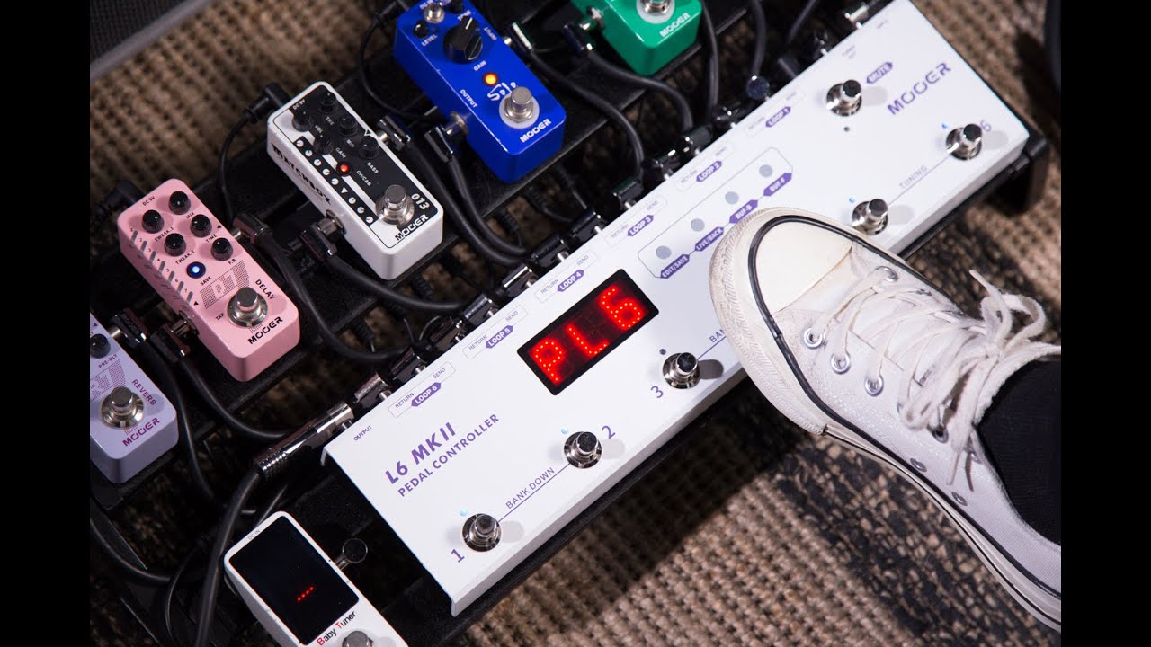 【美品】MOOER L6 MkII スイッチャー＋エフェクターセット一式