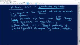 Life Sciences 2020:  Punctuated Equilibrium