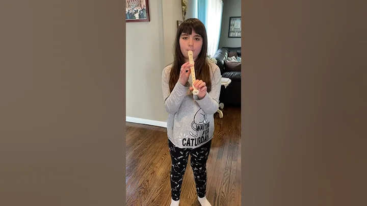 Violet recorder - Mary Had A Little Lamb