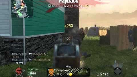 Black Ops - Triple Kill With MP5K | i 4ZN tR00p i