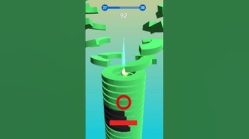 Stack Ball Breaker Game#37 #shorts #gaming 🔥🔥🔥