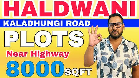 Plot in Haldwani: 8000 Sqft Land Available for Sale in Fatehpur Kaladhungi Road Haldwani~45 Ft Depth