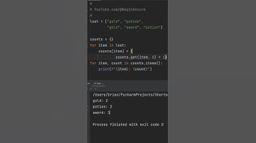 Python Trick to Tally Items in Seconds