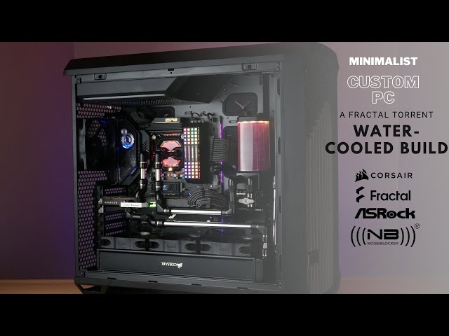 Fractal Design North water cooled build 