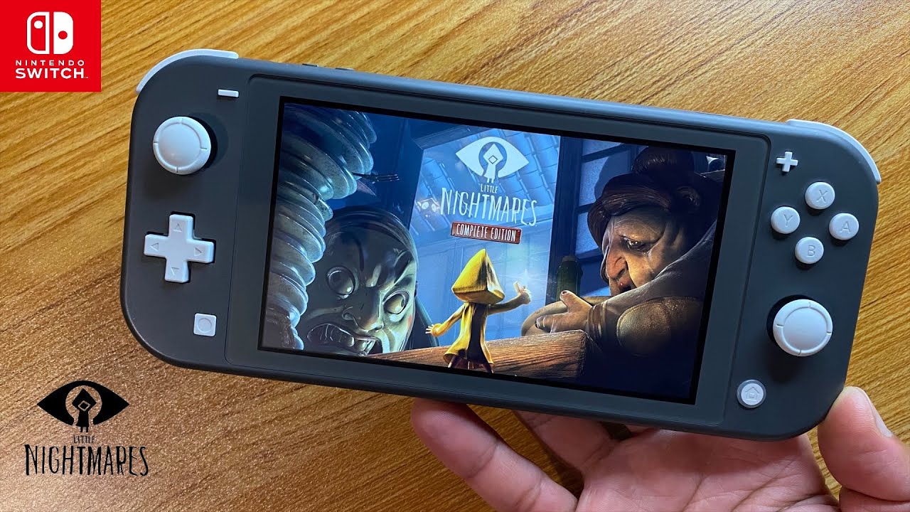 Little Nightmares Nintendo Switch Lite Gameplay 