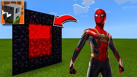 How to Make a PORTAL to SPIDER MAN NO WAY HOME in Craftsman : Building Craft