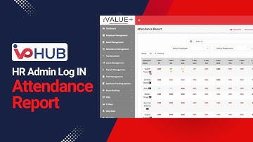 IVPHUB Attendance Management | How to View & Export Employee Attendance Reports