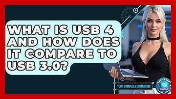 What Is USB 4 And How Does It Compare To USB 3.0? - Your Computer Companion