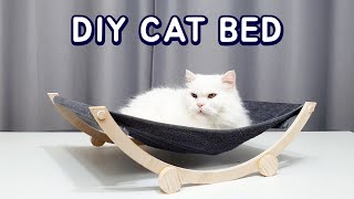 DIY Cat Bed (Cat Hammock) by NoLi 26,442 views 3 years ago 4 minutes, 16 seconds