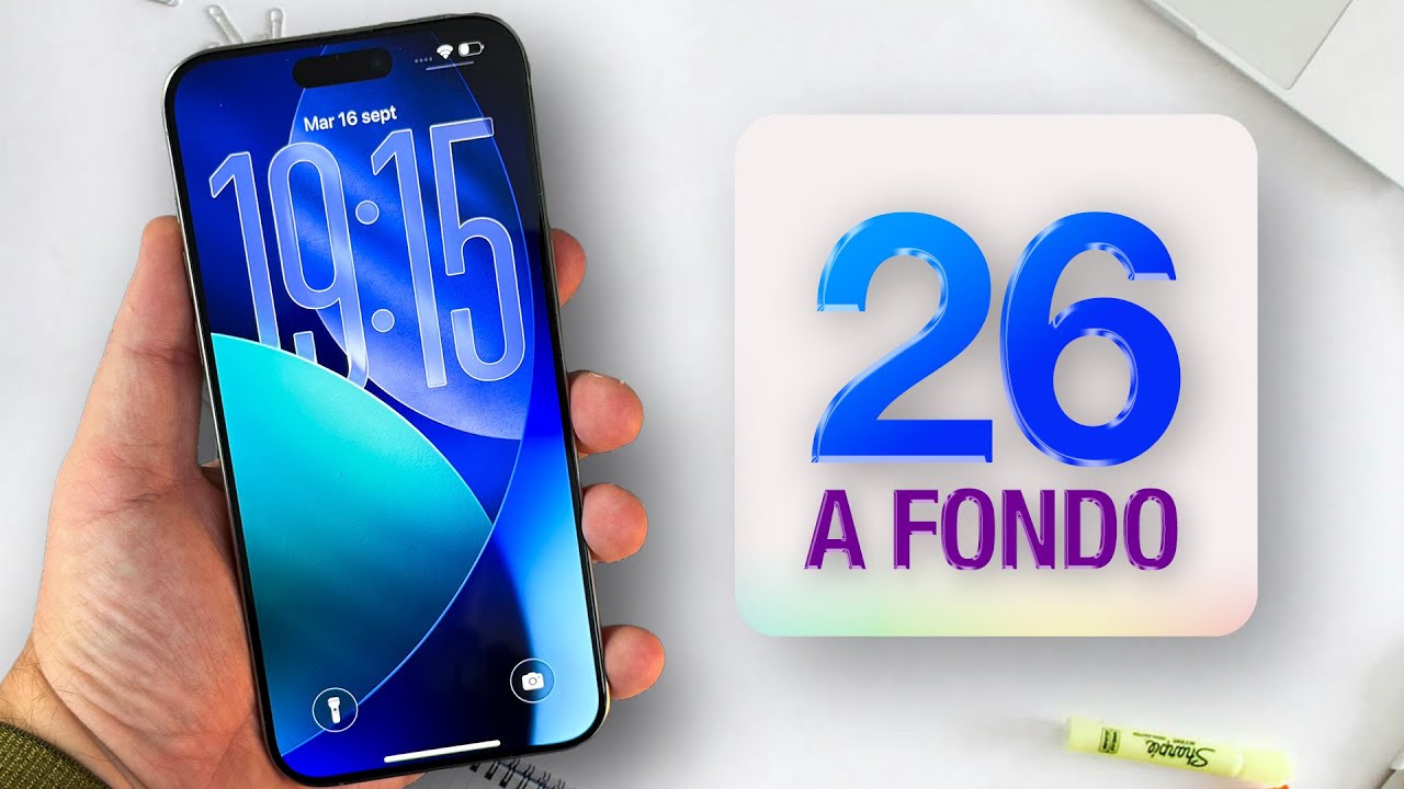 iOS 26: TODO lo NUEVO y CÓMO PERSONALIZARLO | Tu iPhone cambia para ...