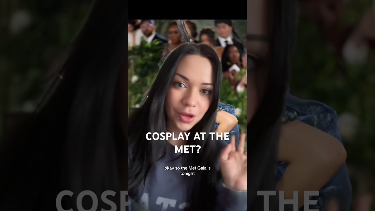 Next year Character VS Couture ?! #metgala #cosplay #costume #costumedesign #fashiondesign #fashion