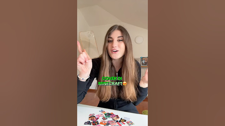 creo una cover con gli stickers di Minecraft😱❤️