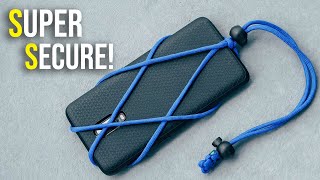 📱 IMPROVED DIY Phone Lanyard | ID Badge Holder Paracord