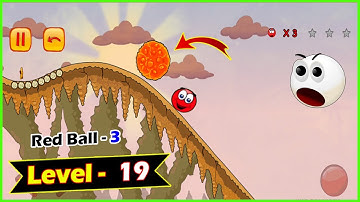 Red Ball 3 Level 19 || Chandra Gameplay