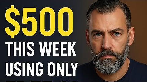 How I Made $500 This Week Using Only Free AI Tools