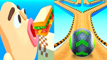 Going Balls vs Sandwich Runner | Rollance Adventure Balls Speedrun Gameplay Part 1