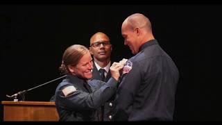 Katie and Andrew Fire Academy Graduation