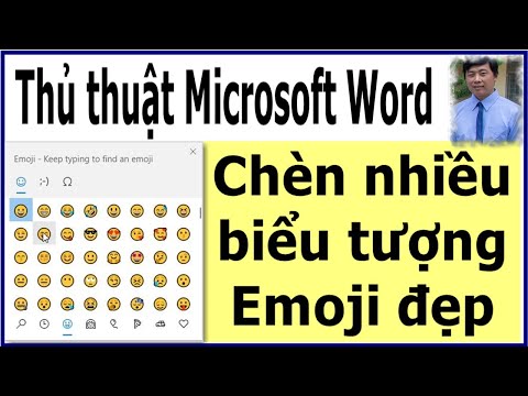 Thủ thuật Microsoft Word - Chèn nhiều biểu tượng emoji đẹp #shorts