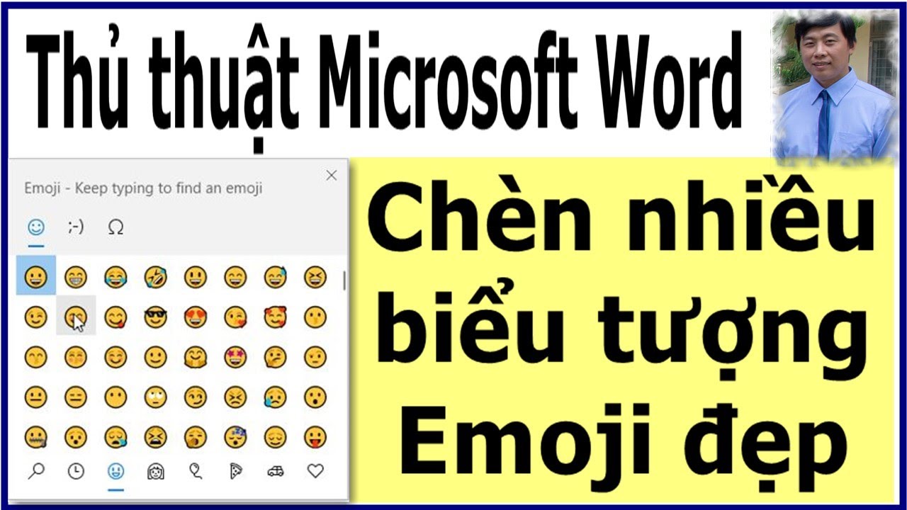 Thủ thuật Microsoft Word – Chèn nhiều biểu tượng emoji đẹp #shorts