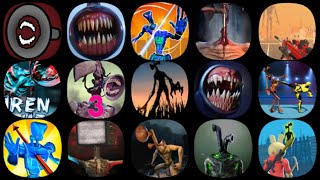 Siren Head Redlight 💥 Siren Horror Game 3D, Slice Them All, Siren Head Survival 💥💥💥 screenshot 1