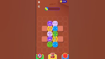 Blocks and Ropes Game Level 44 - 45 Without Boosters | Puzzle Games #entertainment #puzzle #games