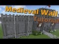 SUPER Simple Medieval Wall Tutorial :: Minecraft 1.12.2 Creative