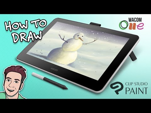 Paano Gumuhit gamit ang Wacom One at Clip Studio Paint Pro
