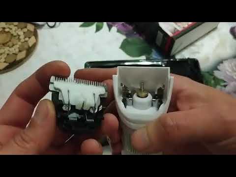Как разобрать машинку для бритья