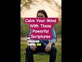 God's Promises For Stress And Anxiety ( Peacefull Bible Verses)