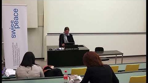 UN Special Rapporteur Cecilia Jimenez-Damary on Internal Displacement and Transitional Justice