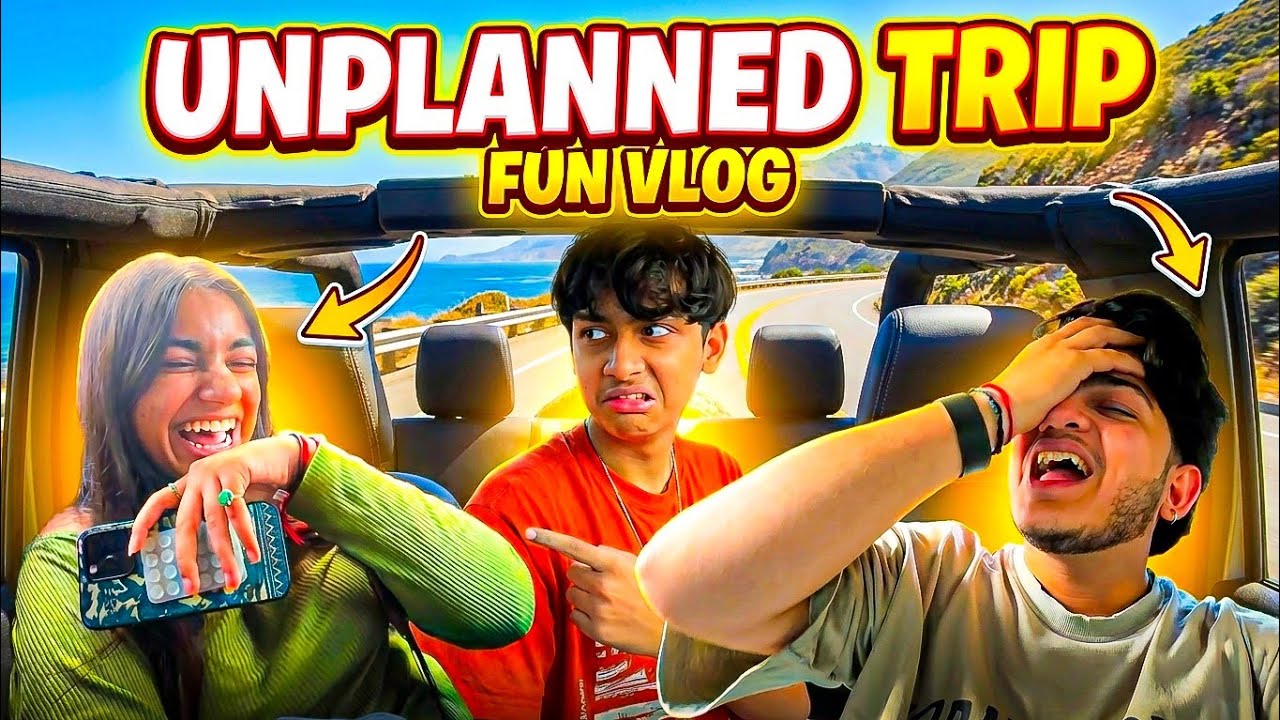 We Planned Nothing… Just Started an Unplanned Trip ✨